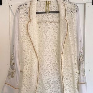 Aratta Silent Journey Lace/Sheer Cardigan